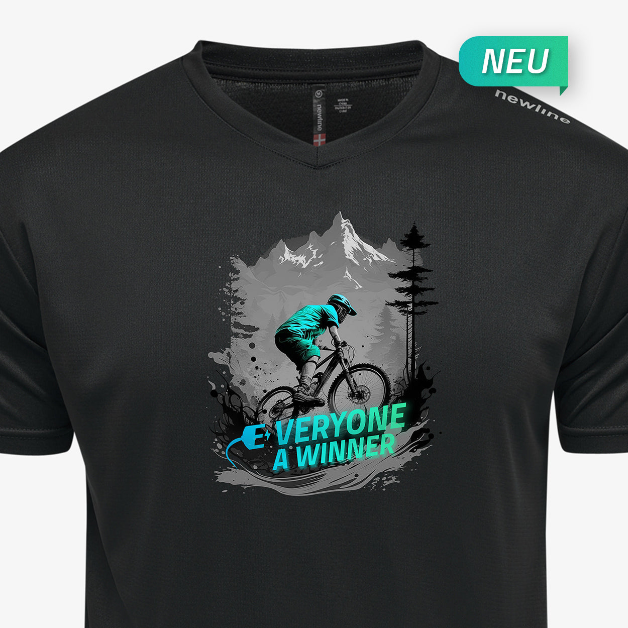 E-Bike Mountainforest - T-Shirt