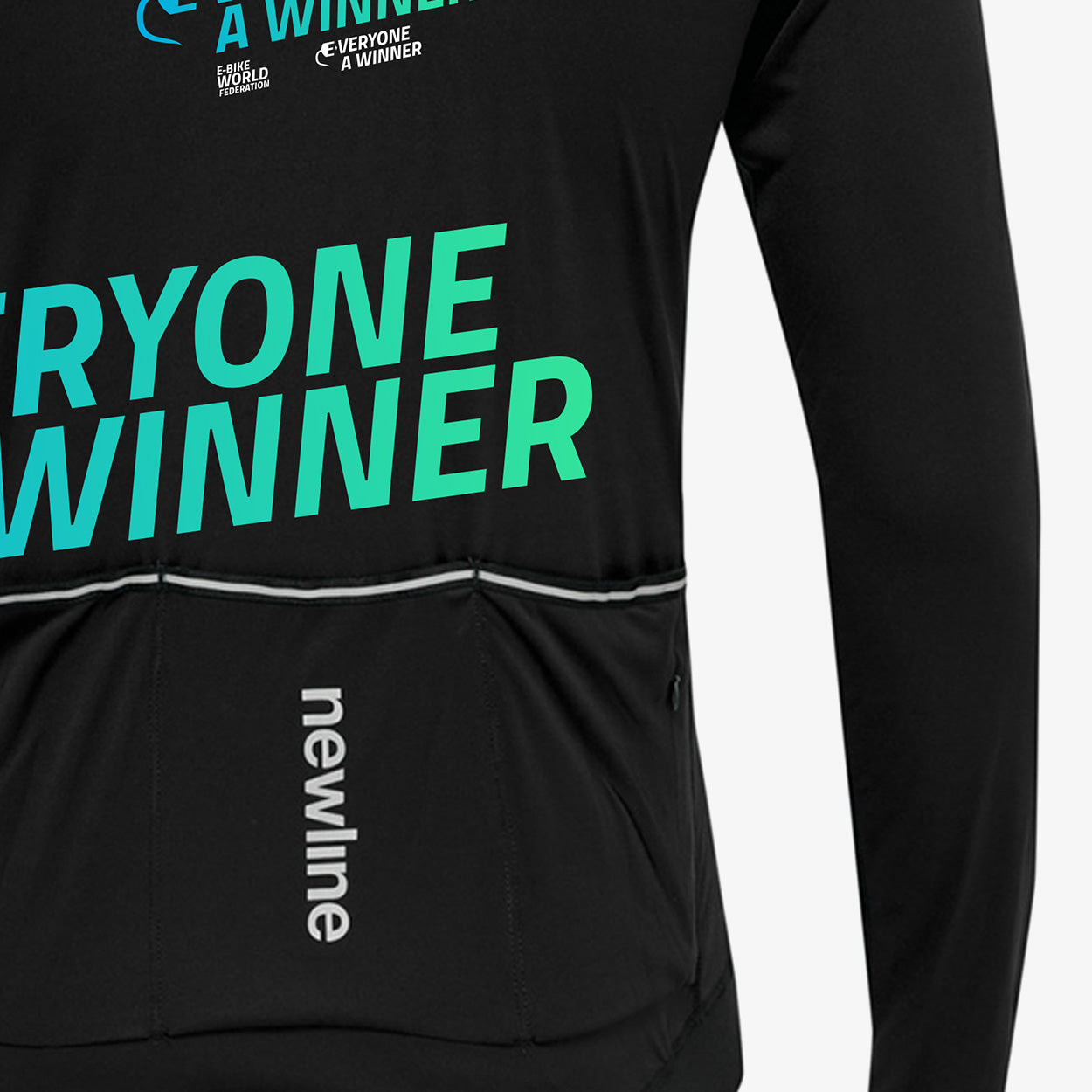 E-Bike WM Everyone - langarm Trikot
