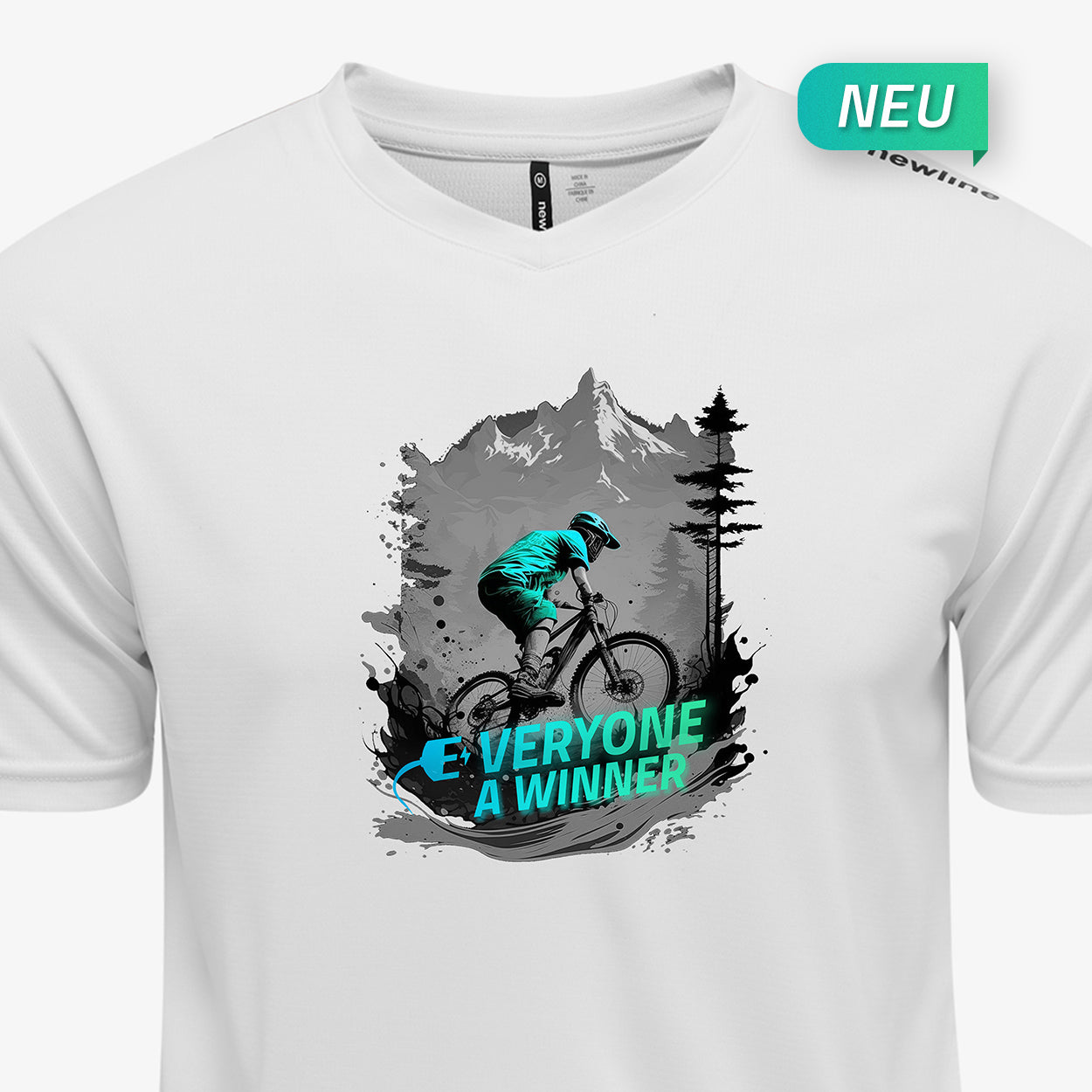 E-Bike Mountainforest - T-Shirt